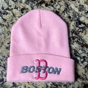 Boston Red Sox Beanie, ladies Embroidered